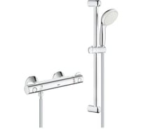 Термостат для душа Grohe Grohtherm 800 с душевым гарнитуром New Tempesta II 34565001