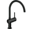 Смеситель для мойки Grohe Minta однорычажный, C-излив, черный бархат 32917KS0 1