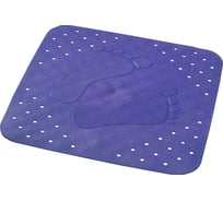 Противоскользящий коврик RIDDER Plattfuss синий, 54x54 67263