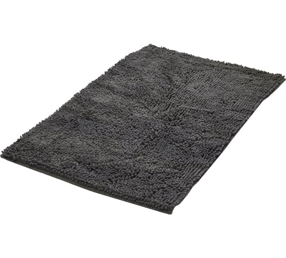 Коврик для ванной комнаты RIDDER Soft серый, 55x85 7052307