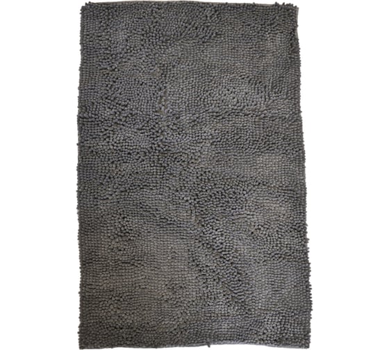 Коврик для ванной комнаты RIDDER Soft серый, 55x85 7052307