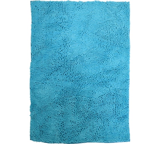 Коврик для ванной комнаты RIDDER Soft голубой, 55x85 7052323