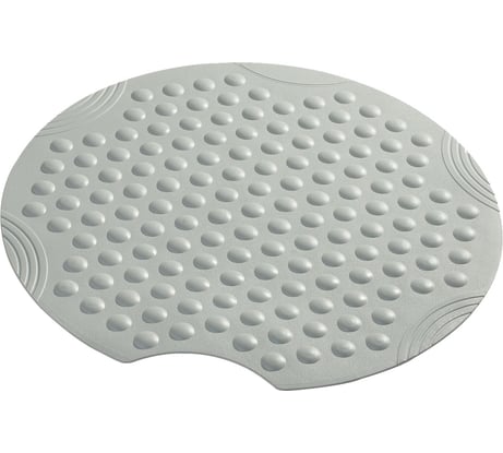 Противоскользящий коврик RIDDER Tecno серый, диаметр 55 см 68207