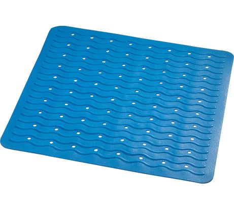 Противоскользящий коврик RIDDER Playa голубой, 54x54 68403