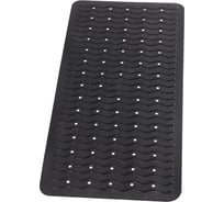 Противоскользящий коврик RIDDER Playa черный, 38x80 68310