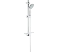 Душевой гарнитур Massage Grohe Euphoria, 600 мм, полу-фиксированные крепления, 9,4 л/мин 27243001