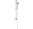 Душевой гарнитур Massage Grohe Euphoria, 600 мм, полу-фиксированные крепления, 9,4 л/мин 27243001 1