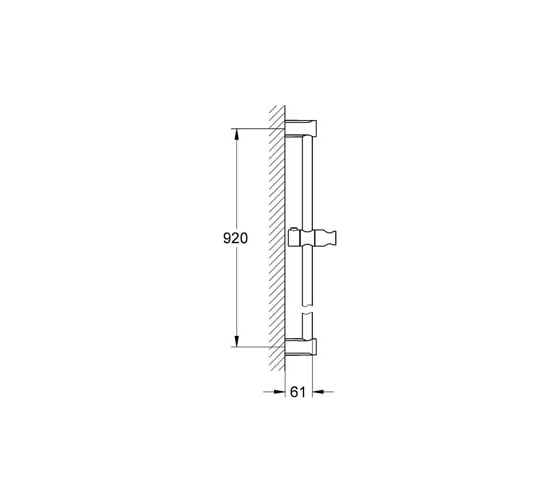 Душевая штанга Grohe New Tempesta Cosmopolitan 900 27522000