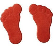 Комплект ковриков RIDDER Slip-Not XXS красный 6 шт 69506