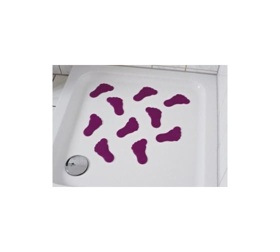 Комплект ковриков RIDDER Slip-Not XXS фиолетовый-2 6 шт 69513