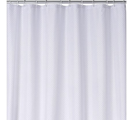 Штора для ванных комнат RIDDER Diamond белый, 180x200 48301