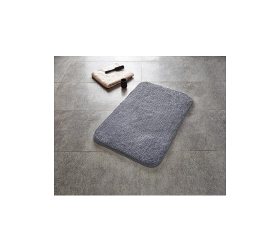 Коврик для ванной комнаты RIDDER Chic серый 60x90 7104307