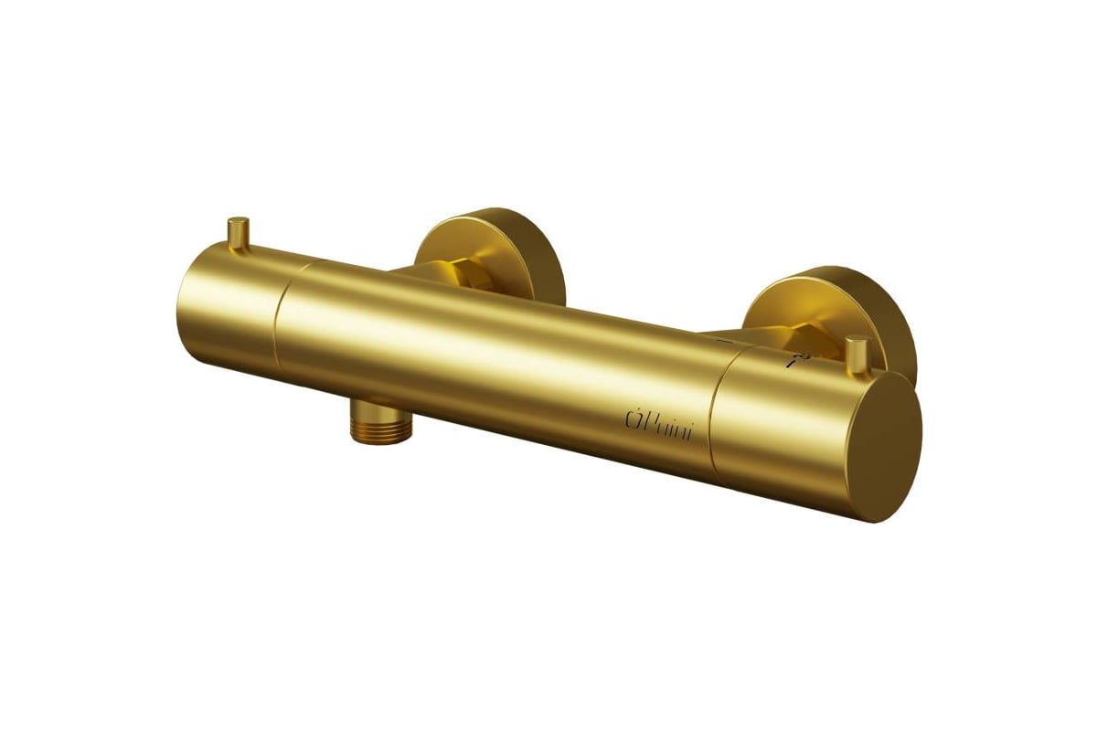 Смеситель для душа Paini COX с термостатом, матовое золото, покрытие ...