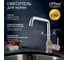 Смеситель для кухни Paini Cox, GRANITE TRUFFLE 7872572CR599H1KM 3