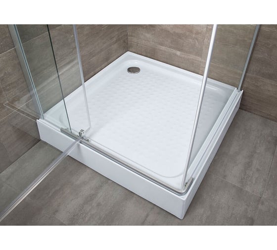 Поддон Erlit Comfort низкий, прямоугольный 90 ABS в сборе ER90H