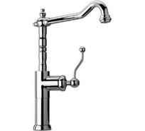 Смеситель для кухни Paini Duomo высокий, поворотный излив, хром 16903