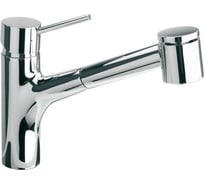 Смеситель для кухни Paini Cox с выдвижной лейкой, высокий поворотный излив, хром 17723