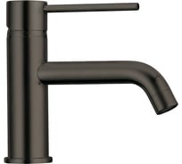 Смеситель для раковины Paini Cox с длинным изливом, черный матовый 23777