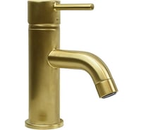 Смеситель для раковины Paini Cox матовое золото 60807