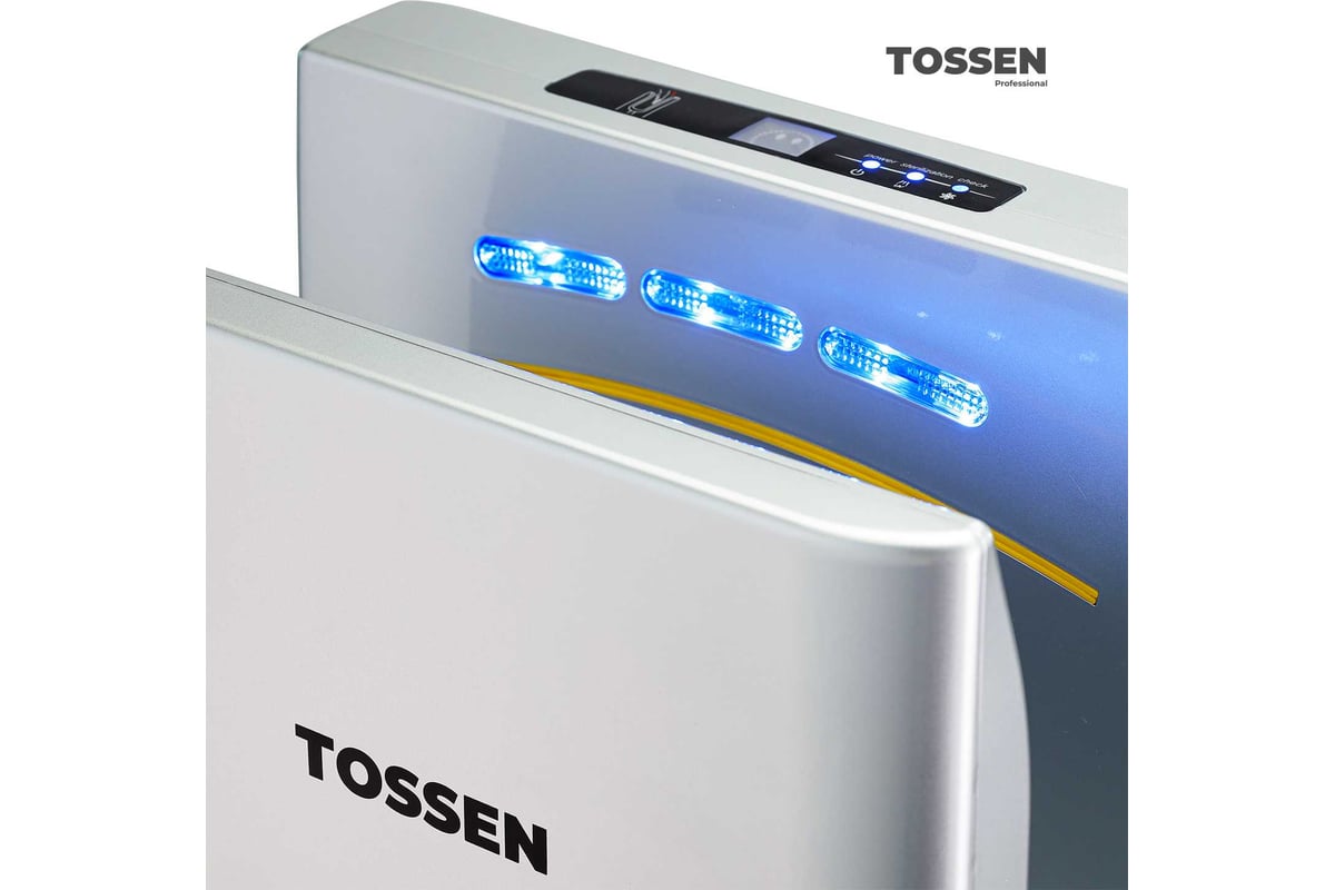 Погружная высокоскоростная сушилка для рук TOSSEN Professional HSD 1310 ...