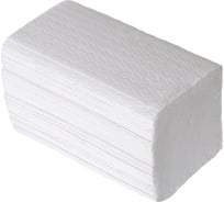 Полотенца листовые Бумага Сити V(ZZ)-сложение, 2 слоя, 200 листов, белые, 2 шт/уп БС-2-200-V-Люкс(уп)М