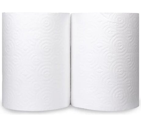 Полотенца на втулке Бумага Сити 50м (45 м) 2-сл., белые, 2 рул.упак (ПЫШНЫЕ, СФЕРА) БС-2-50-ПЦ (2 рул/упак)М