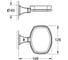 Держатель с керамической мыльницей Grohe Grandera 40628000 2
