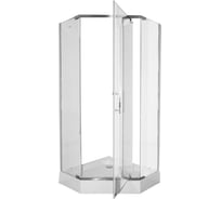 Душевое ограждение Parly ZPE91T 90х90х195, пентагональное, прозрачное стекло без рисунка 7657