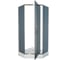 Душевое ограждение Parly ZPE91 90х90х195, пентагональное, тонированное стекло без рисунка 7063 2