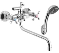 Смеситель для ванны Aquakratos 1/2", м/к, шаровой переключатель 31DY81