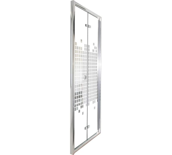 Душевая дверь Cerutti SPA BELLA D101 100x195, складная из 2 частей 6919 1