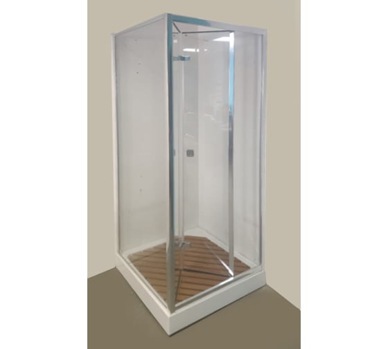 Душевое ограждение Cerutti SPA BELLA ZQD91T 90х90х195, прозрачное стекло, без поддона 7658