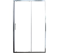 Душевая дверь Cerutti SPA GLORIA D120 80x120x195, стекло прозрачное, алюминиевый профиль, без поддона 7727