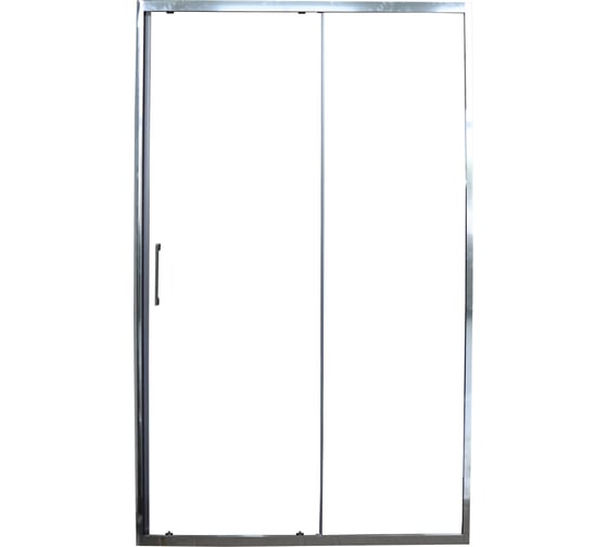 Душевая дверь Cerutti SPA GLORIA D120 80x120x195, стекло прозрачное, алюминиевый профиль, без поддона 7727