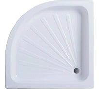 Душевой поддон Cerutti SPA R90 90х90х12, полукруглый 7708