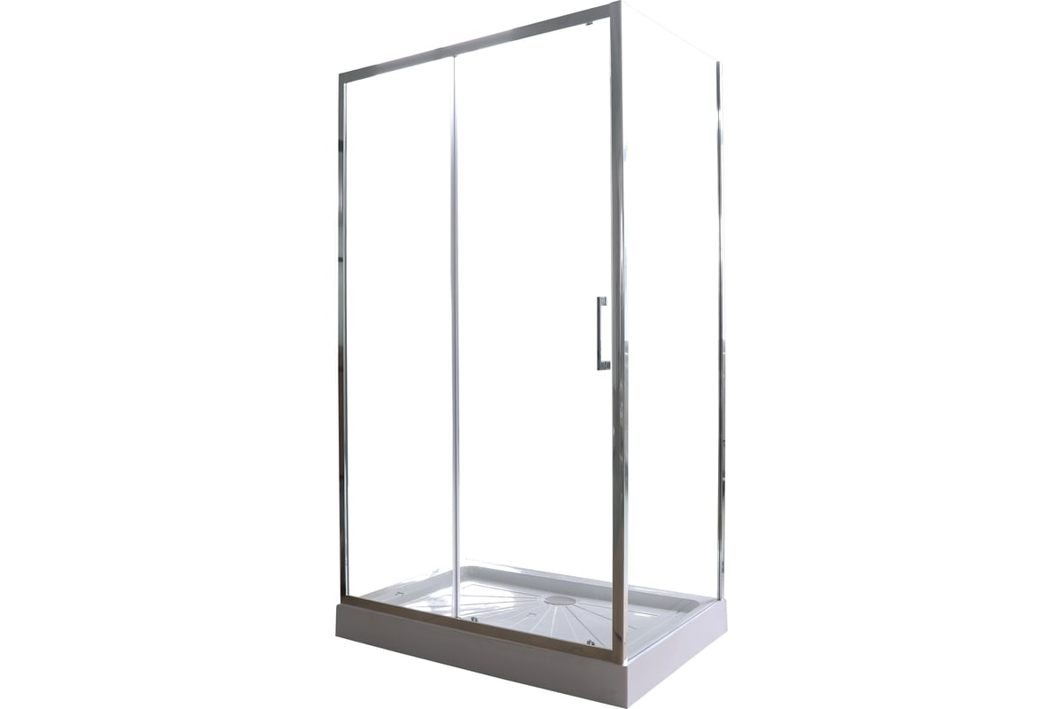Душевое ограждение Cerutti SPA GLORIA 120 80x120x195, алюминиевый ...
