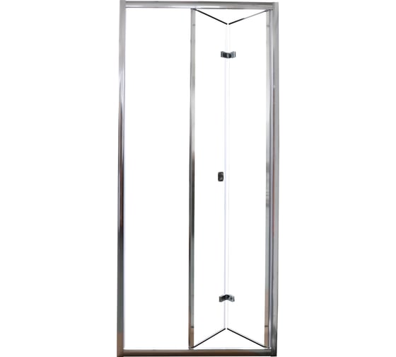 Душевая дверь Cerutti SPA BELLA D81T 80x195, складная из 2 частей, прозрачное стекло 7701