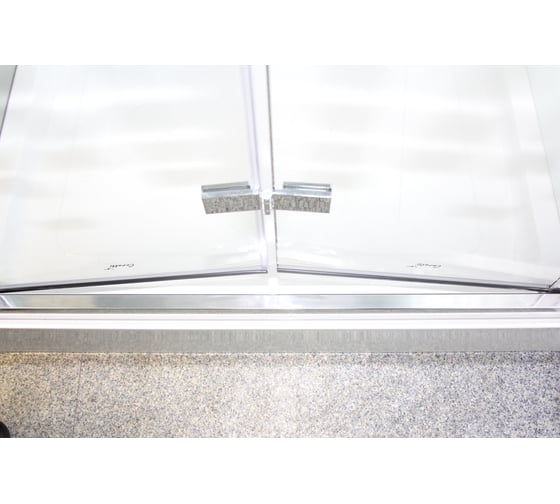Душевая дверь Cerutti SPA BELLA D81T 80x195, складная из 2 частей, прозрачное стекло 7701