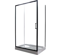 Душевое ограждение Cerutti SPA GLORIA 120B 80x120x195, профиль черный, без поддона 7723