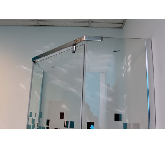 Душевое ограждение Cerutti SPA CHIKA ZP91 90х90х195, пентагональное, прозрачное стекло, без поддона 6785