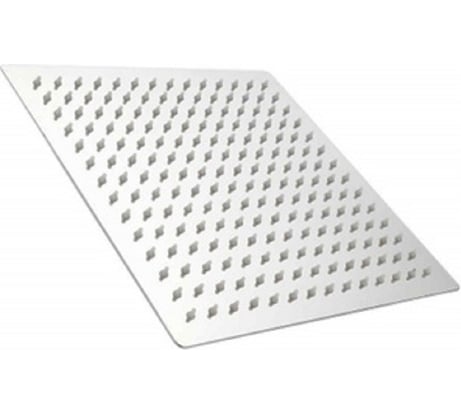 Лейка тропическая для душа потолочная GRIALE квадрат, 20x20 см, глянцевый хром, с шарниром для изменения угла наклона GR98-8