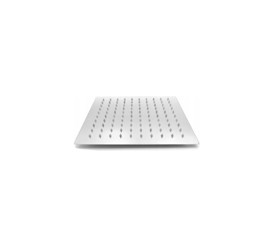 Лейка тропическая для душа потолочная GRIALE квадрат, 20x20 см, глянцевый хром, с шарниром для изменения угла наклона GR98-8