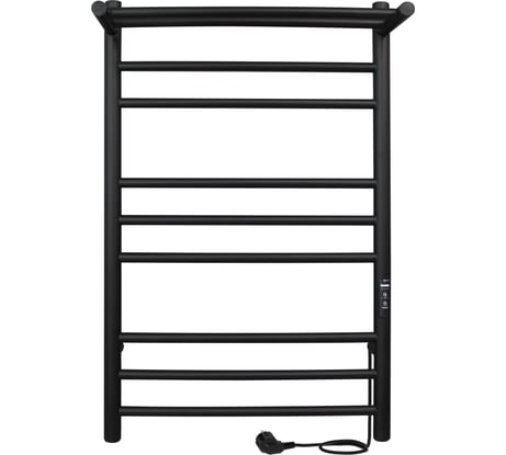 Электрический полотенцесушитель INDIGO Line Trinity с/п (electro) 70/40 (таймер, скр.монтаж, унив.подкл.R/L, черный муар) LСLTE70-40PBRRt