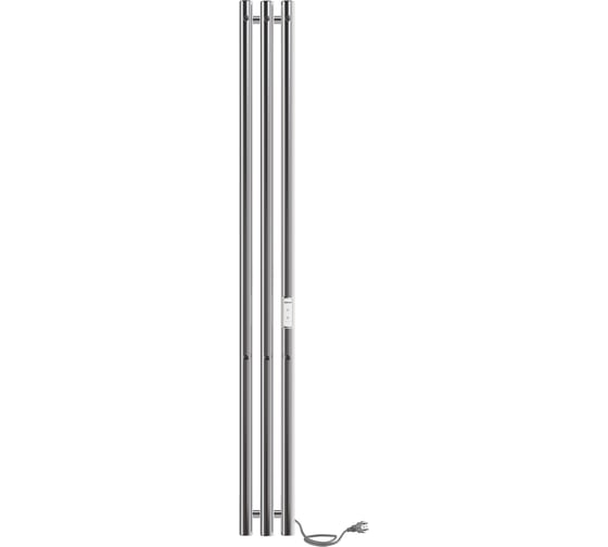 Электрический полотенцесушитель INDIGO Style 3 (electro) 120/13 (скр.монтаж, унив.подкл.R/L, полиров.) LSE120-13Rt