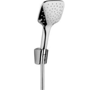 Душевой комплект Paini Pescara лейка 3 режима, шланг, держатель, хром 17621