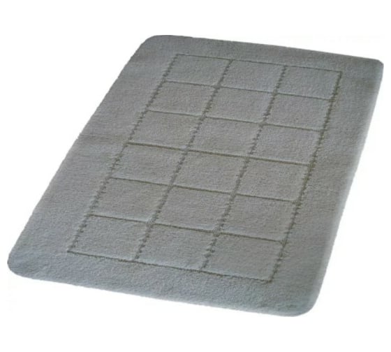 Коврик для ванной комнаты RIDDER Delhi серый, 50x80, Aqm 1712300