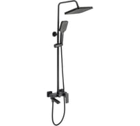 Душевая стойка со смесителем с коротким изливом OSGARD KALTI BLACK 63050 940000001524