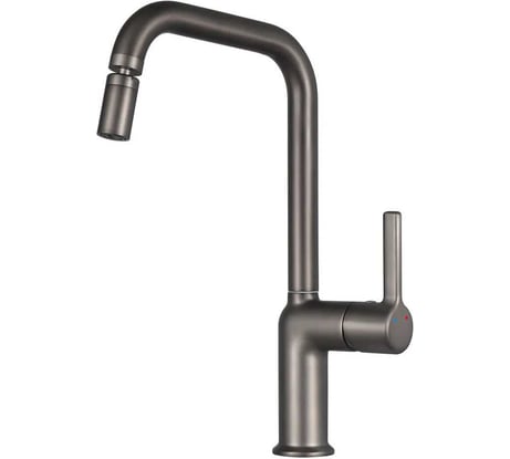 Смеситель для кухни OSGARD HAVET графит, эратор с изменяемым углом наклона 56273 940000001531