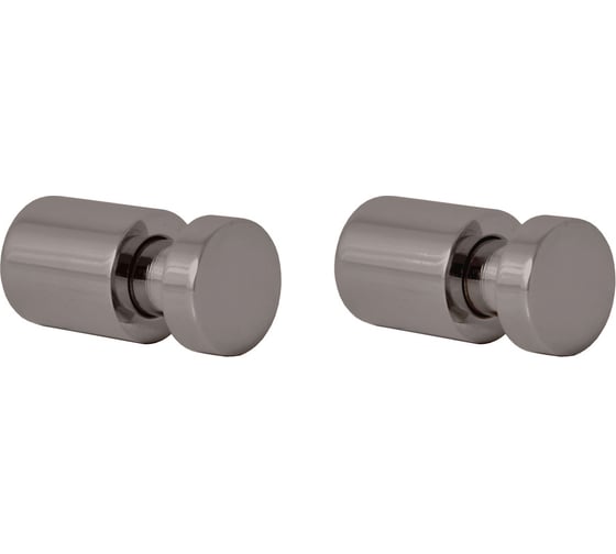 Крючок настенный RavSlezak, серый металлик крацованный, 2 шт COA0103/30MGK 1