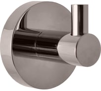 Крючок настенный RavSlezak, серый металлик глянцевый COA0100MGL